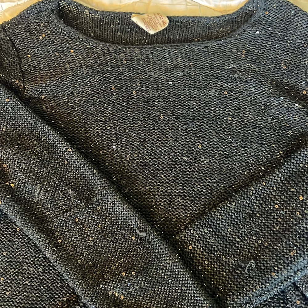 Women’s large sequin sweater